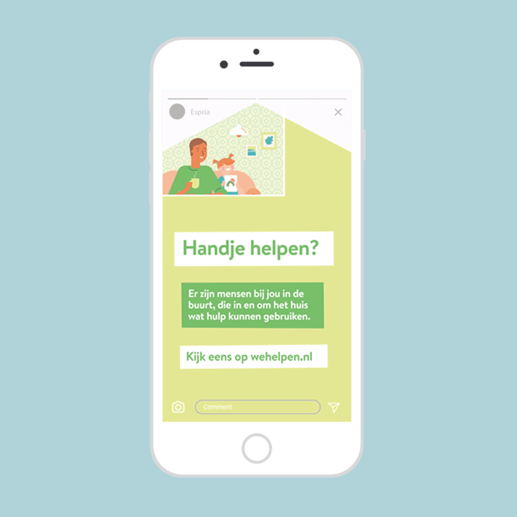 Espria Ledenvereniging campagne huishoudelijke hulp Einder