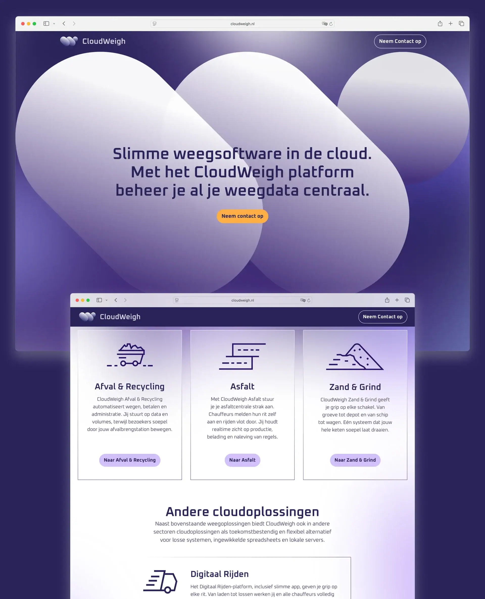 Website CloudWeigh