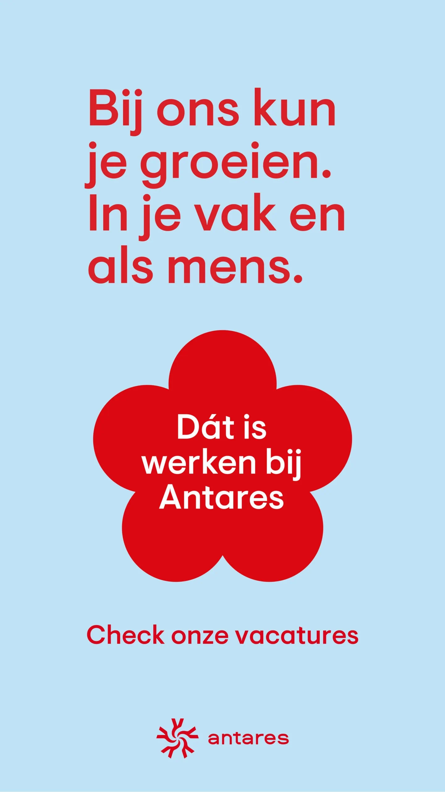 Bij ons kun je groeien in je vak